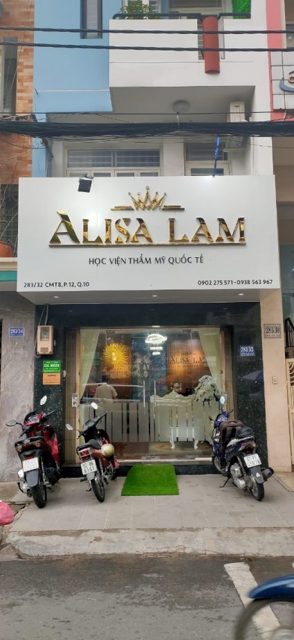 Làm bảng hiệu tiệm nail