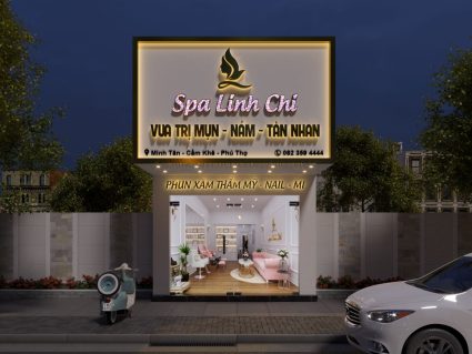 bảng hiệu spa