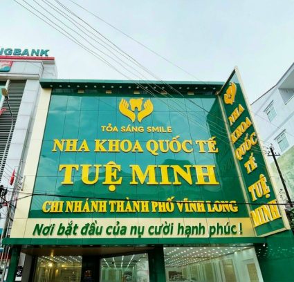 Biển hiệu nha khoa quận tân phú đẹp