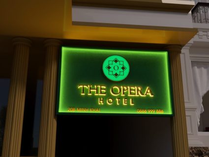 Hộp đèn giành cho hotel