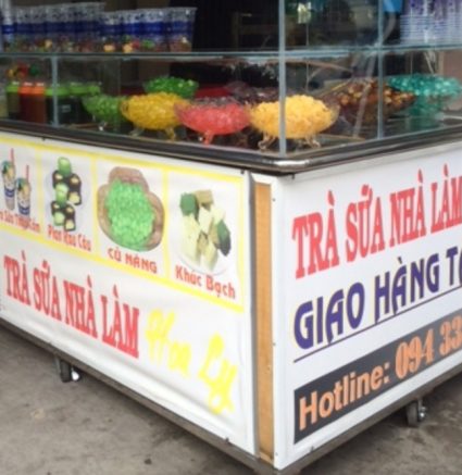 trà sữa nhà làm