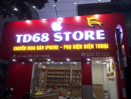 Nơi trưng bày phụ kiện điện thoại