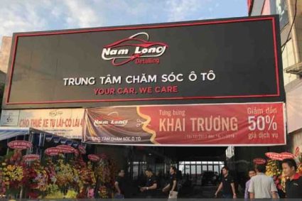 Mẫu biển được thiết kế đẹp