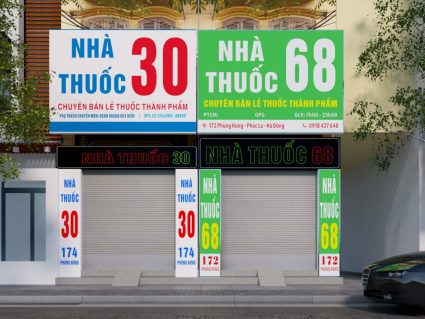 bảng hiệu thuốc tây