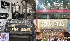 bảng hiệu hair salon