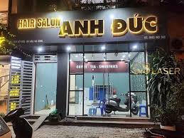 bảng hiệu tóc chữ nổi