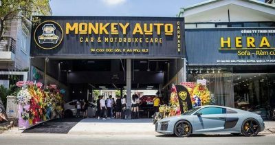 Bảng hiệu gara oto