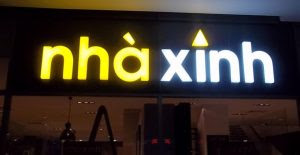 Bảng hiệu nhà xinh