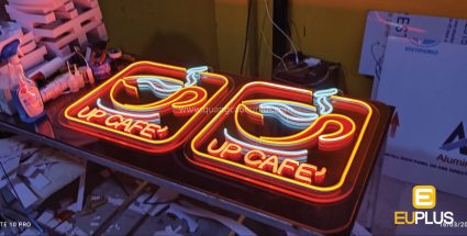 Bảng neon sign trà sữa