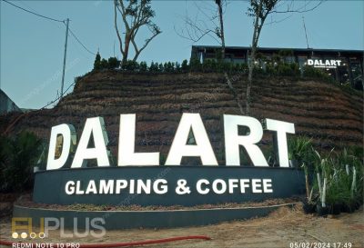 bảng hiệu chữ nổi sáng