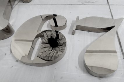 Chữ gương bóng