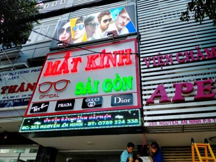 bảng hiệu mắt kính sài gòn