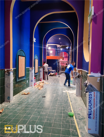 Thi công hạng mục Alu