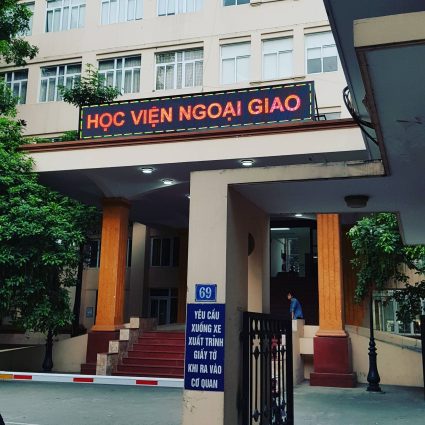 Bảng led học viện ngoại giao