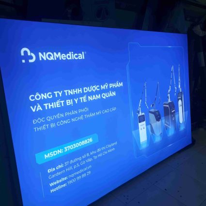 Hộp đèn không viền in UV