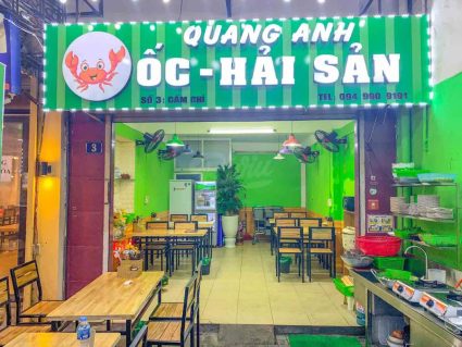 Bảng hiệu quán ốc