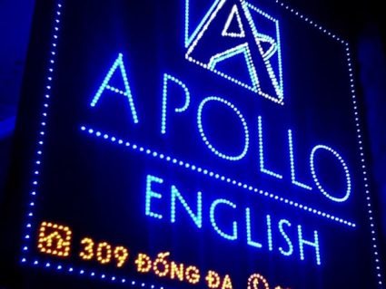 Bảng Led cho trung tâm anh ngữ