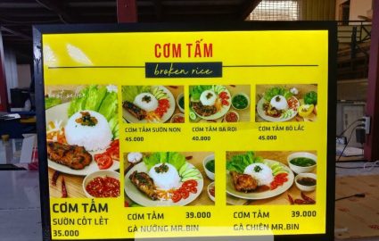 Hộp đèn cơm tấm