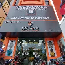 Bảng hiệu học viện tóc
