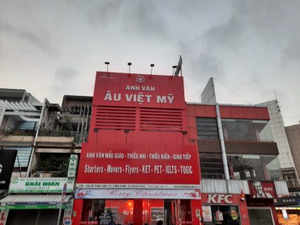 Làm bảng Alu cho anh ngữ Âu Việt Mỹ