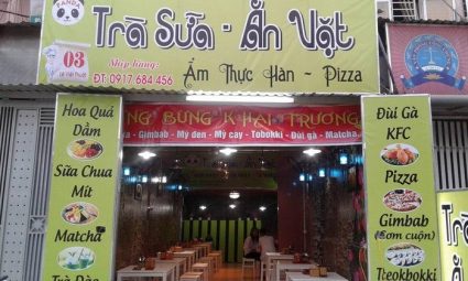 Bảng trà sữa ăn vặt