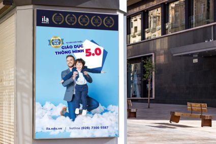 Tranh quảng cáo Anh ngữ ILA