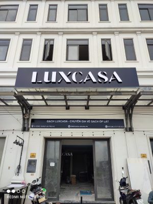 Bảng hiệu cty chữ nổi sáng đèn