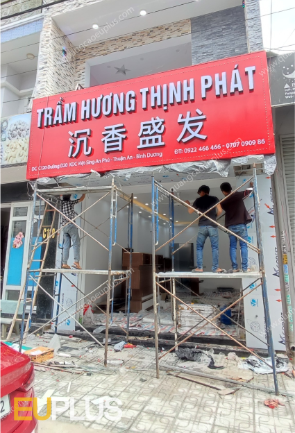 Bảng hiệu trầm hương