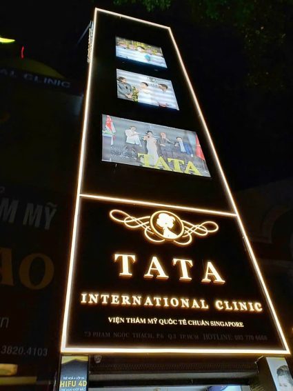 Làm bảng hiệu thẩm mỹ viện