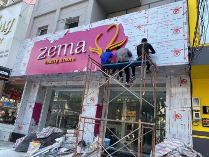 Thi công bảng hiệu đẹp