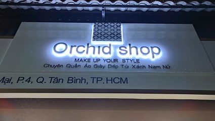 Bảng hiệu shop giày dép