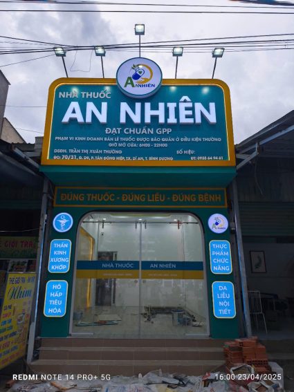 Bảng hiệu đèn led nhà thuốc