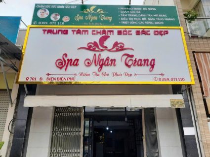 Làm bảng hiệu Spa đẹp