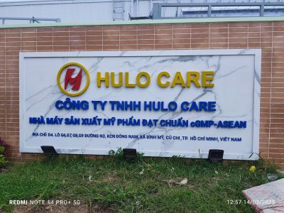 Mẫu biển tên sang trọng