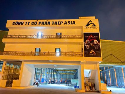 Thi công logo nhà máy