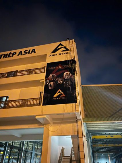 Thi công pano nhà máy