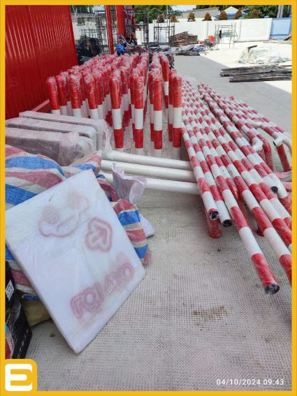 Thi công hàng rào sắt