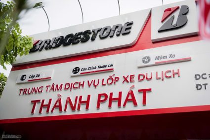 Thiết kế bảng hiệu garage xe