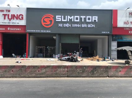 Bảng hiệu motor đẹp