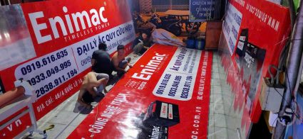 Làm bảng hiệu tôn