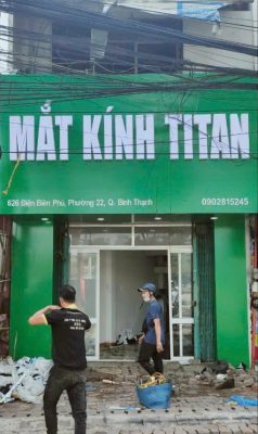 Bảng hiệu mắt kính đẹp