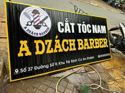 Làm bảng hiệu tóc