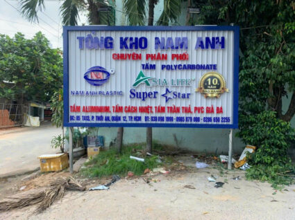 Thi công bảng hiệu giá rẻ