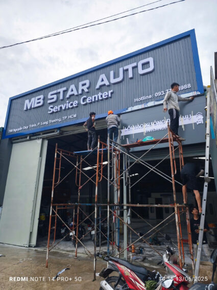 Làm bảng hiệu đẹp