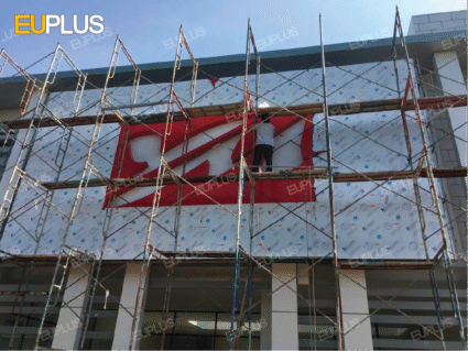 Mặt dựng Alu kho xưởng