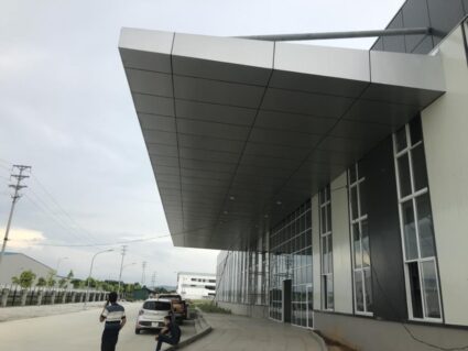 Đơn vị thi công mái sảnh uy tín