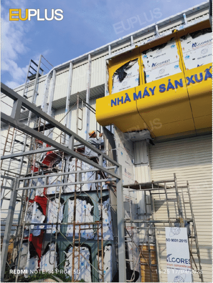 Thi công mặt dựng uy tín