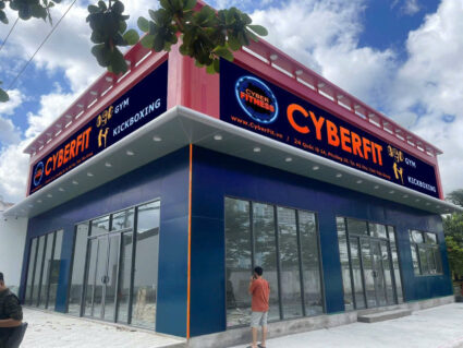 Thiết kế bảng hiệu phòng gym đẹp