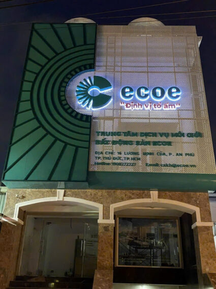 Thi công bảng hiệu bất động sản