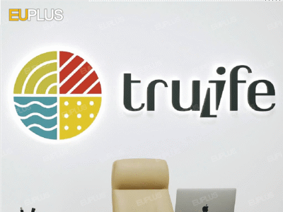 Mẫu lắp đặt logo văn phòng